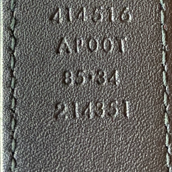 Gucci Leather belt with Double G buckle main image 4